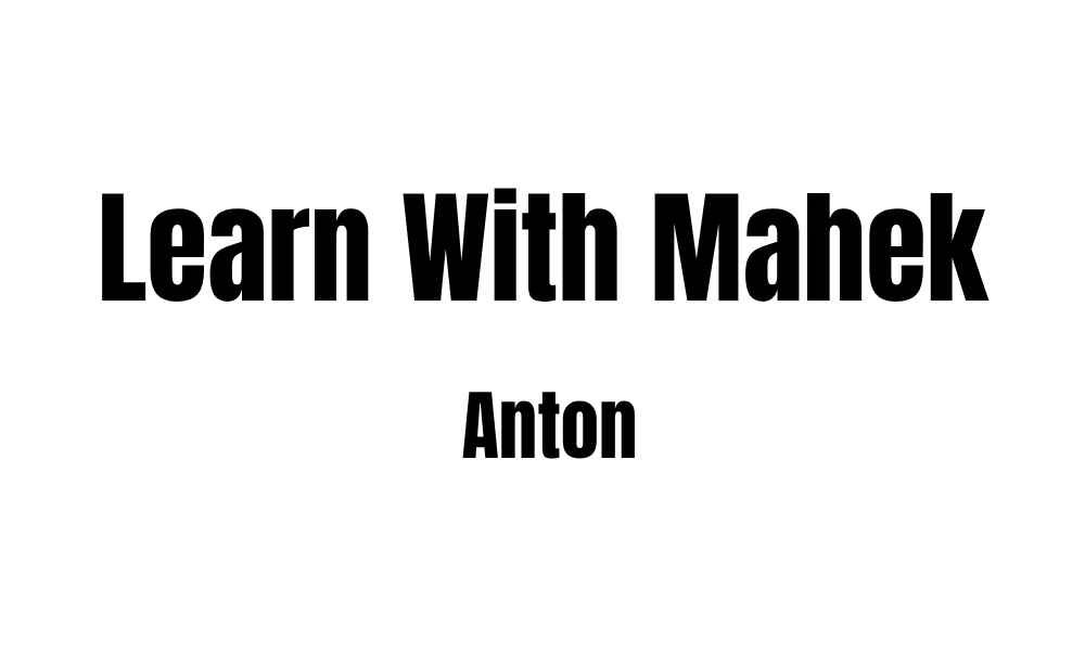 Anton Bold Canva Font Design