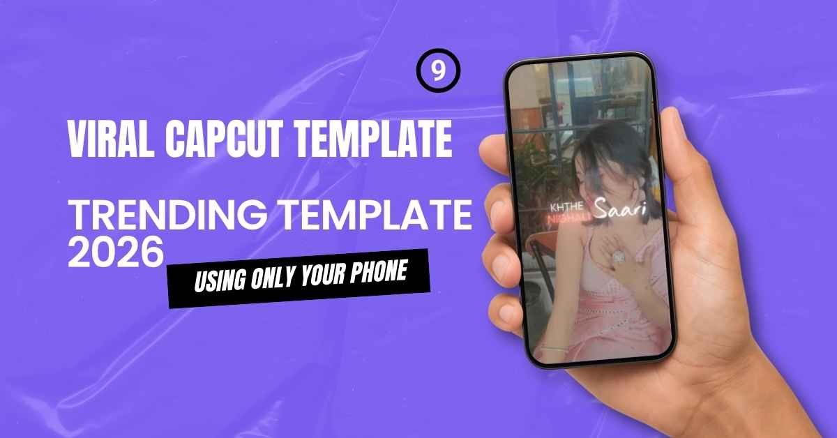 Gulabi sadi CapCut template traditional saree reel preview