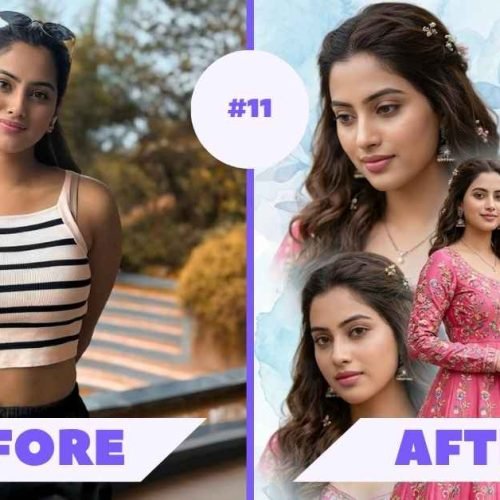 Indian Anarkali AI Photo Editing Prompt Gemini and ChatGPT Guide