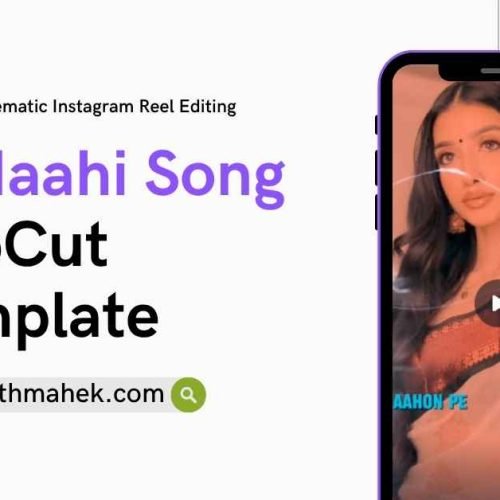 O Maahi song CapCut template cinematic slow motion Instagram reel editing